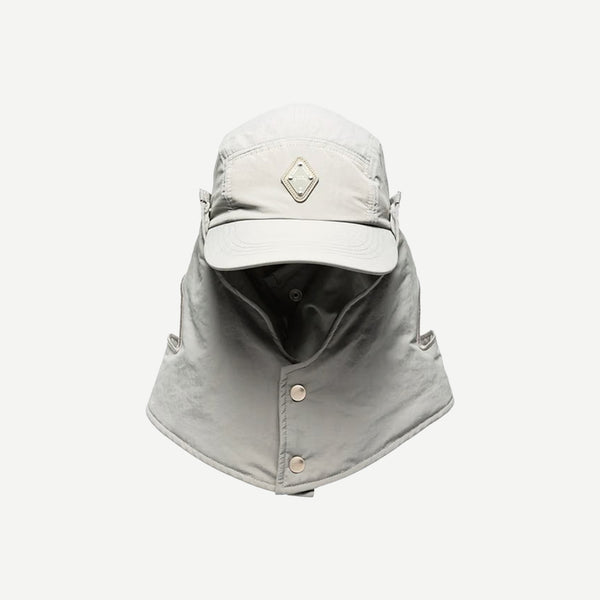 A-COLD-WALL* Detachable Neck Flap Cap Light Grey