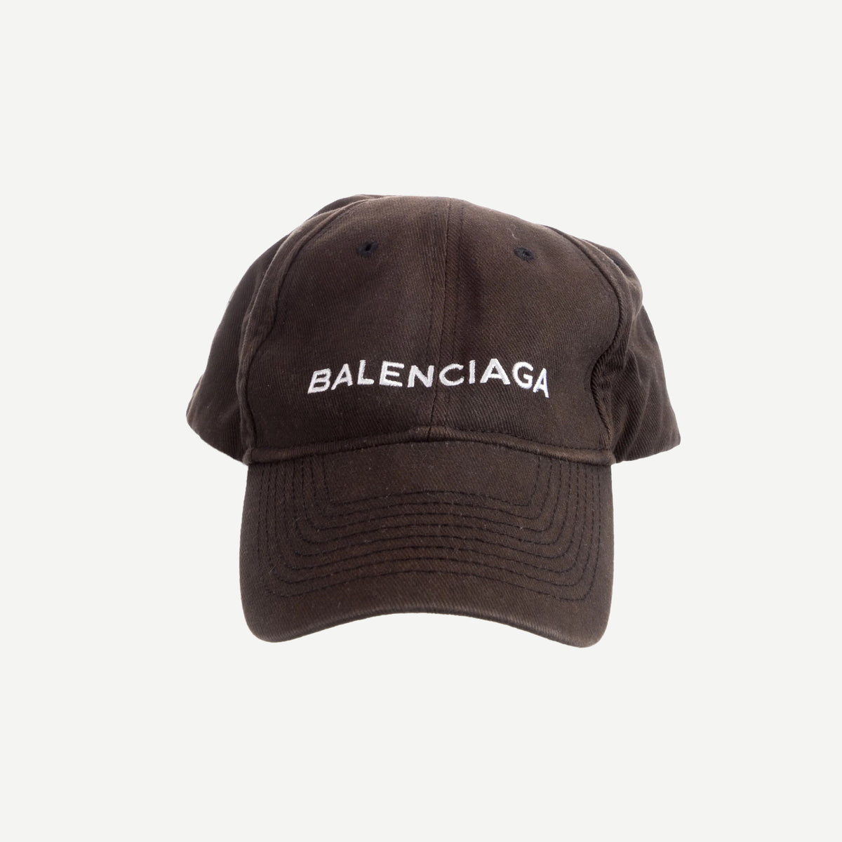 Balenciaga Brown Baseball Hat
