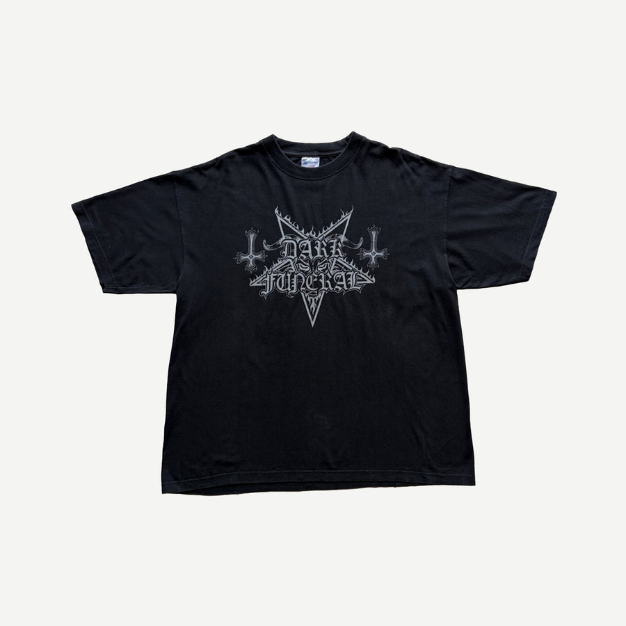 2000 Dark Funeral Teach Children to Worship Satan Tee