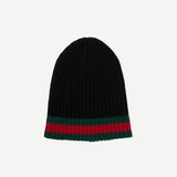Gucci Web Stripe Wool beanie