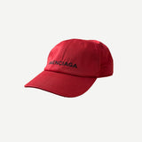 Balenciaga Red Baseball Hat