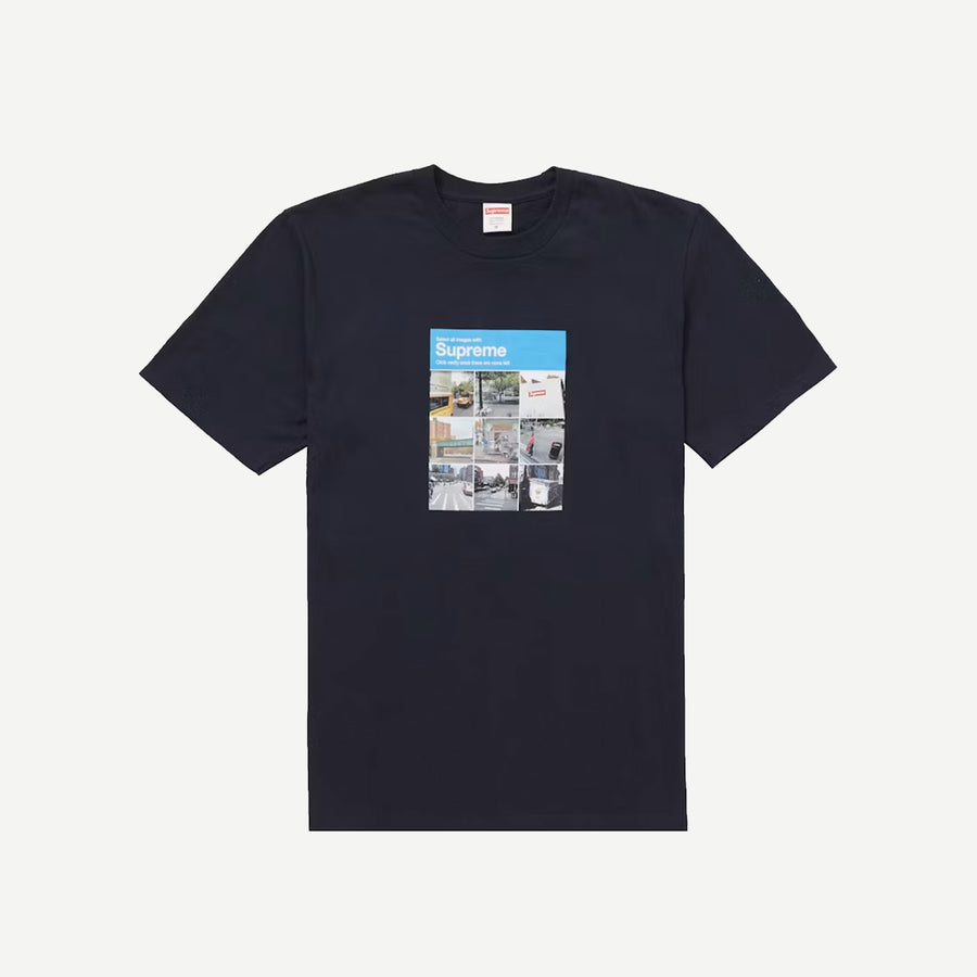 Supreme Verify Tee Navy