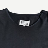 Maison Margiela Spring/Summer 2022 Black Blank Tee