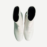 Balenciaga Bottines Blanches à Talons