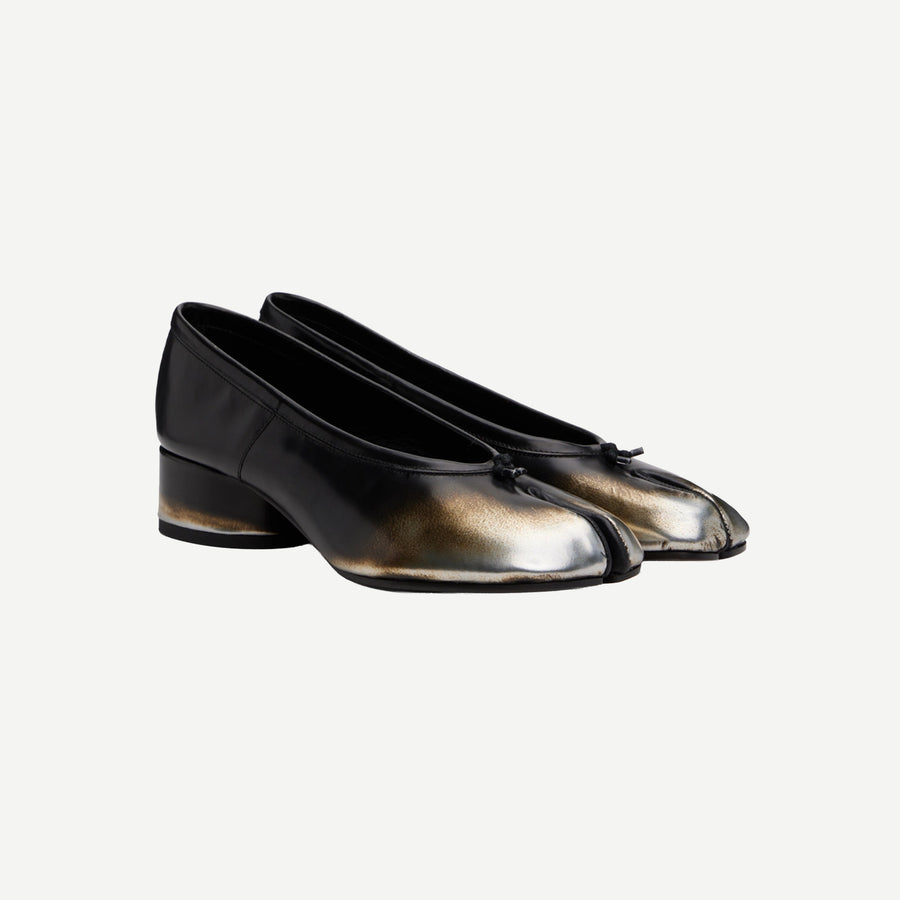 Maison Margiela Metallic Tabi Heels
