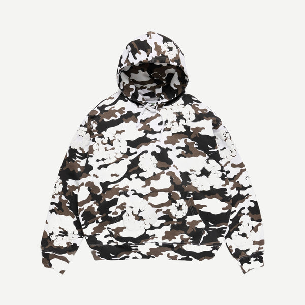 Denim Tears Cotton Wreath Hoodie Snow Camo