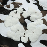 Denim Tears Cotton Wreath Hoodie Snow Camo — puff-print wreath detail