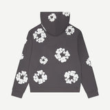 Denim Tears Cotton Wreath Hoodie Grey — back