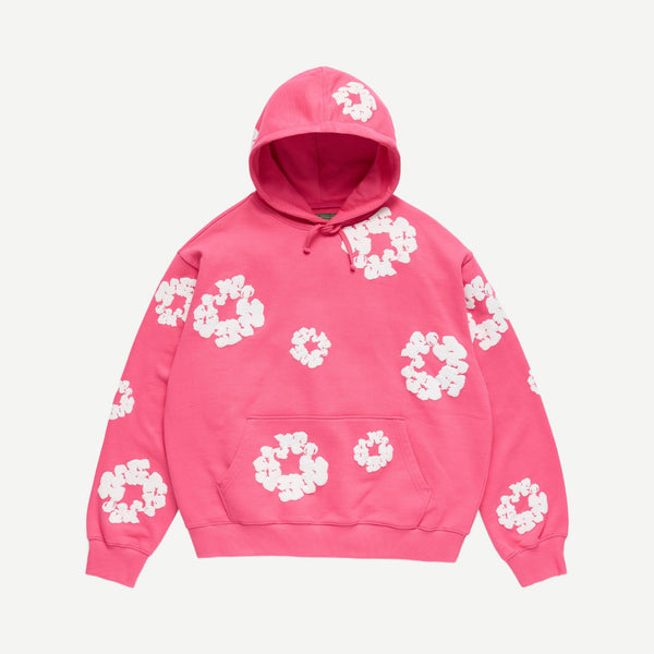 Denim Tears Cotton Wreath Hoodie Pink