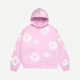 Denim Tears Cotton Wreath Hoodie Powder Pink — front