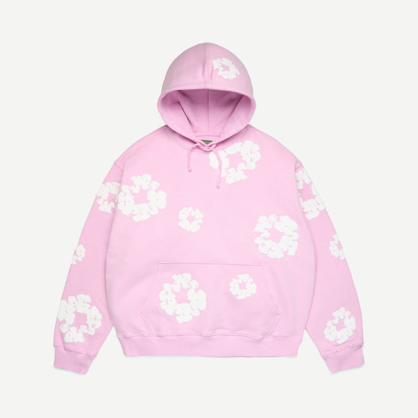 Denim Tears Cotton Wreath Hoodie Powder Pink