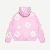 Denim Tears Cotton Wreath Hoodie Powder Pink — back