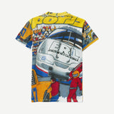 ERL All-Over Print Knit Tee Racing — back