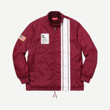 Supreme Pit Crew Jacket Burgundy — front