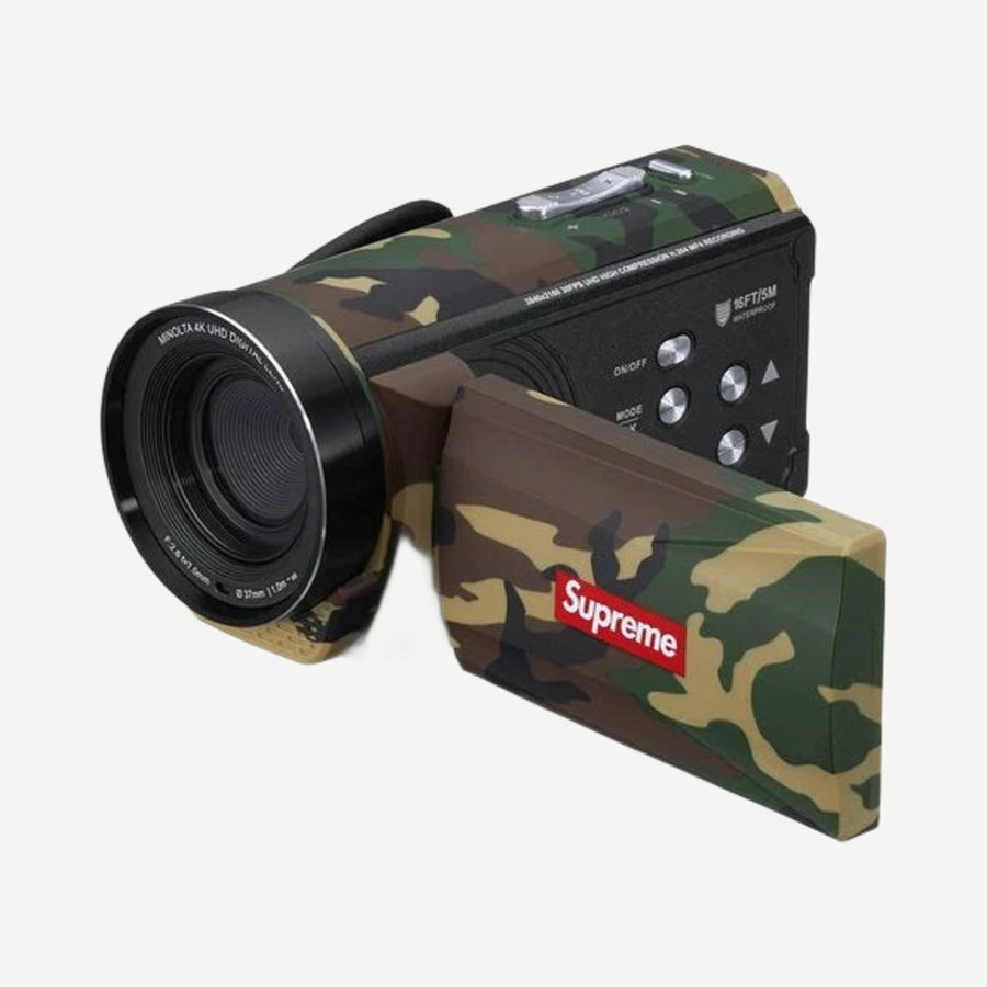 Supreme Minolta MN4K300WP Waterproof Camcorder Woodland Camo
