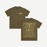 Corteiz History In The Making Tee Khaki