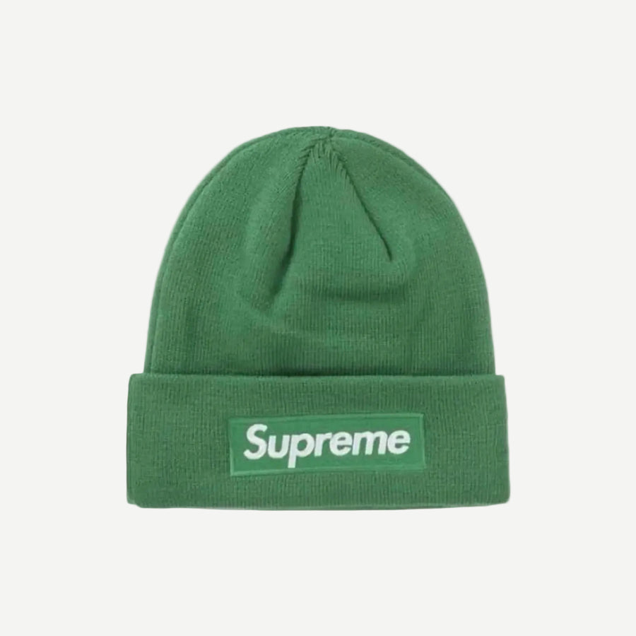 Supreme Box Logo Green Beanie