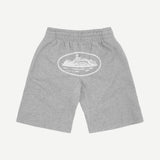 Corteiz OG Alcatraz Shorts Heather Grey