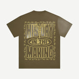 Corteiz History In The Making Tee Khaki