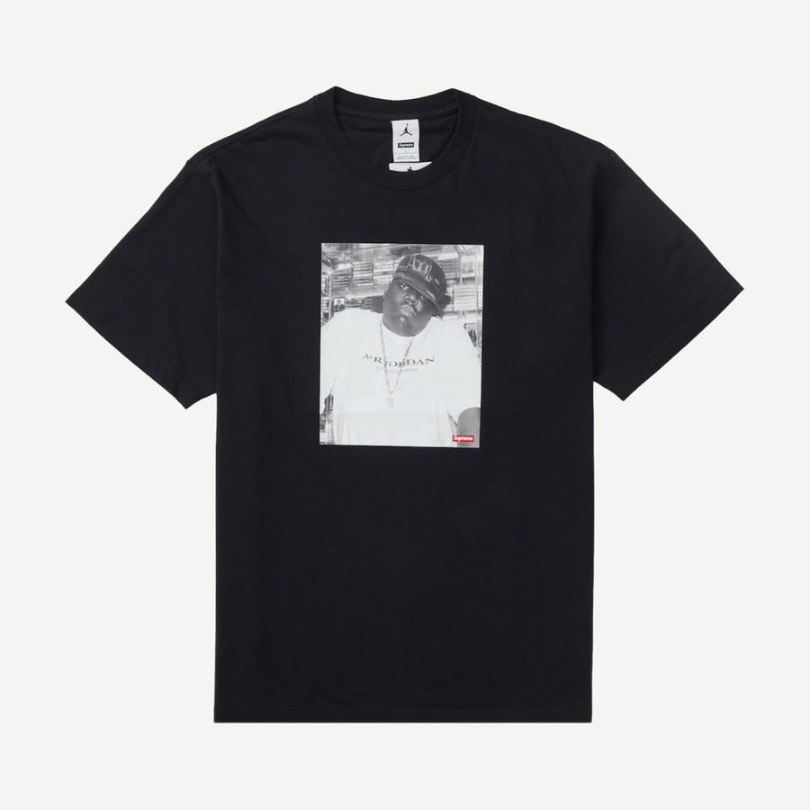 Supreme Jordan Biggie S/S Top Black