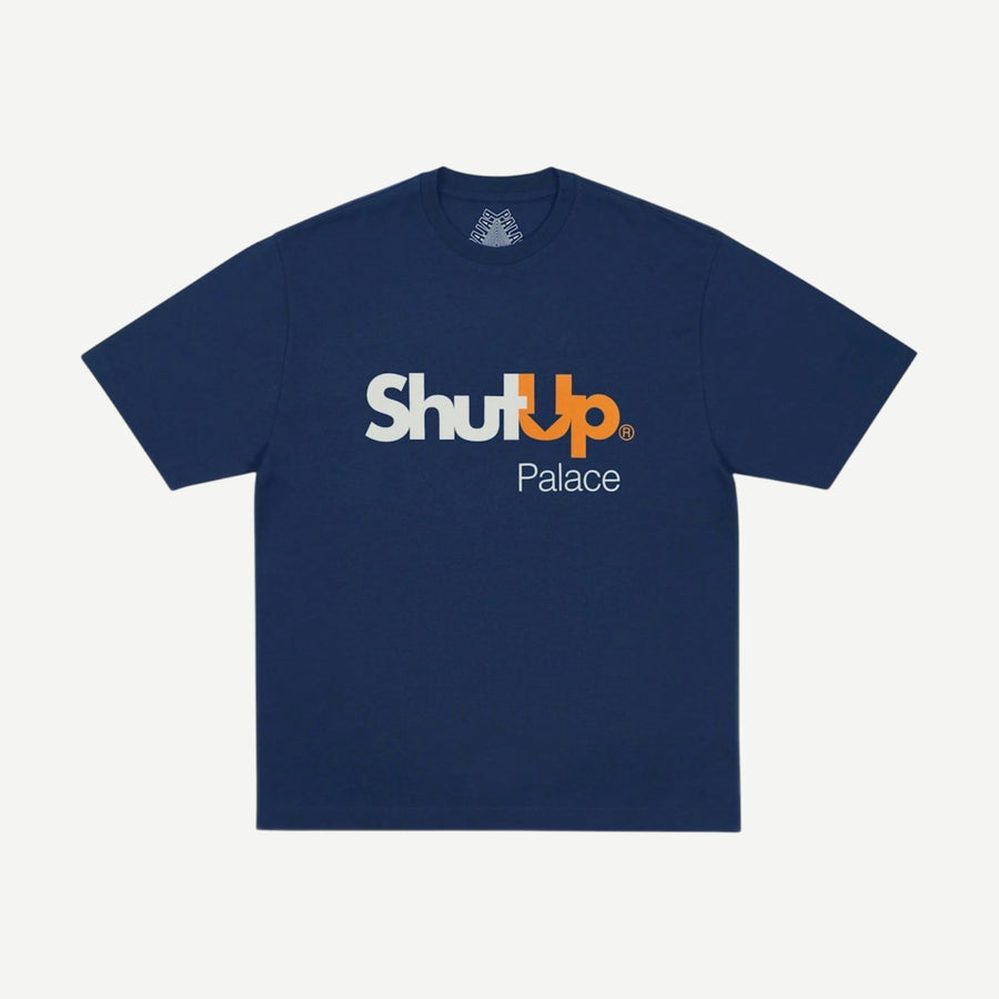 Palace Shut Up T-Shirt Navy