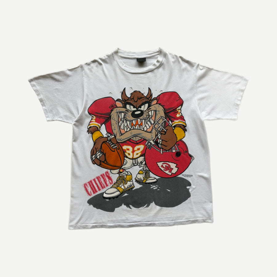 1994 Taz Kansas City Chiefs Tee — front