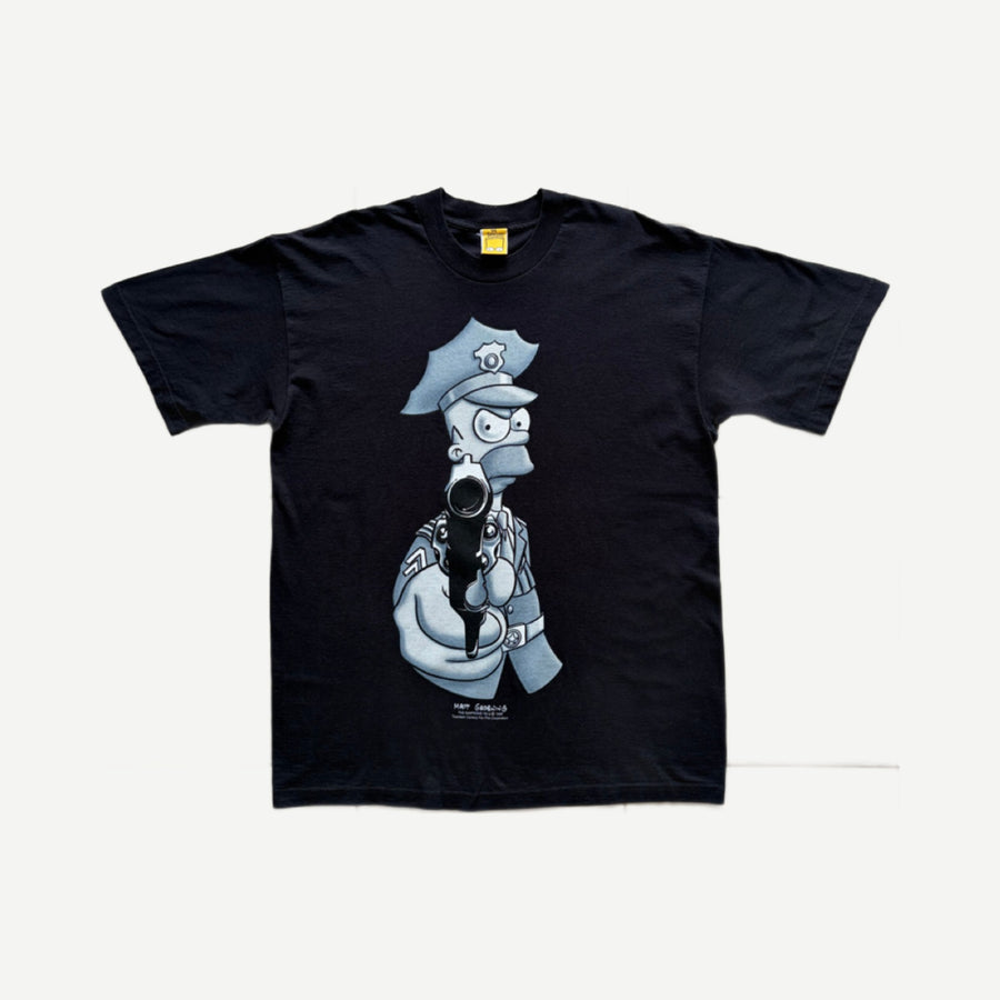 1998 Homer Simpson Blackout Tee — front