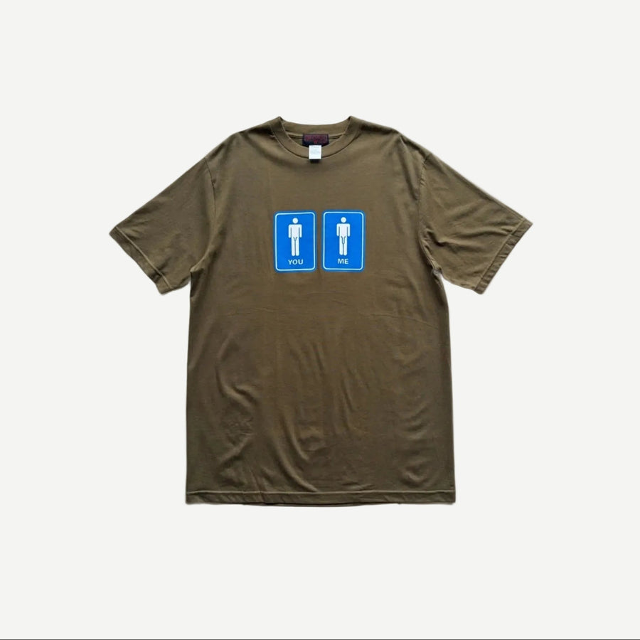 Y2K You vs Me Humor Tee — front